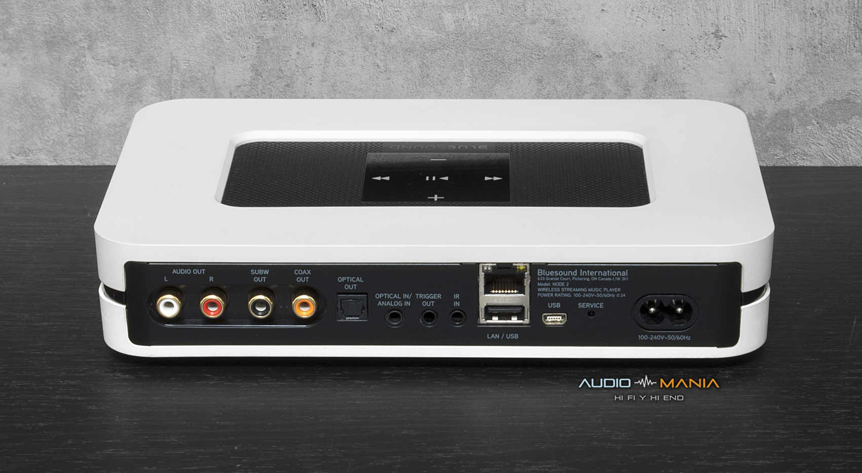 Bluesound Node 2i en Audio-Mania
